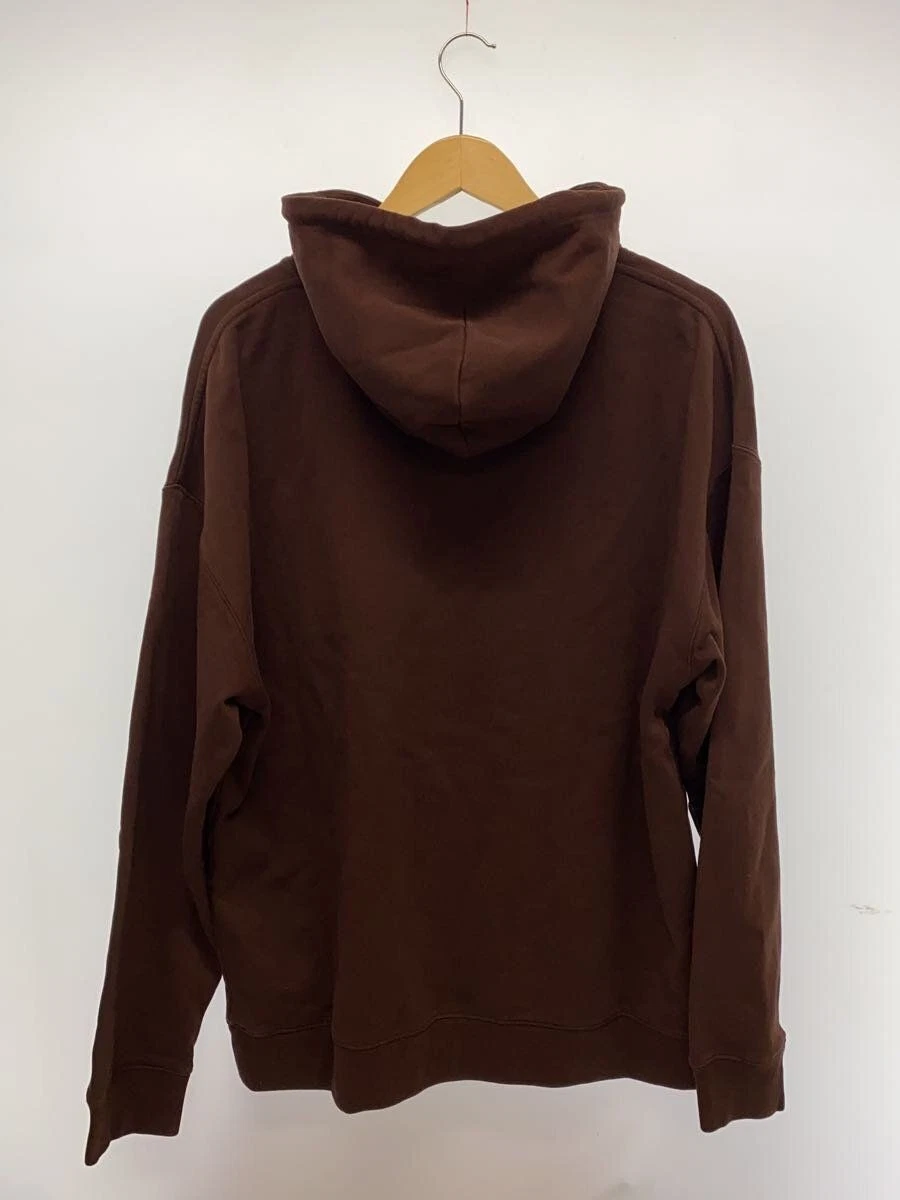 Felpa con cappuccio LOEWE ANAGRAM PATCH TASCA L COTONE marrone H526Y25X30 usata