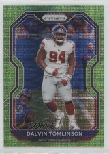 2020 Panini Prizm Neon Green Pulsar Prizm Dalvin Tomlinson #165 n1u