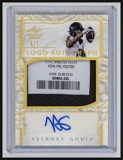 2024 Leaf Trinity Anthony Gould RC RPA Patch Auto Gold 1/1 Laundry Tag Colts