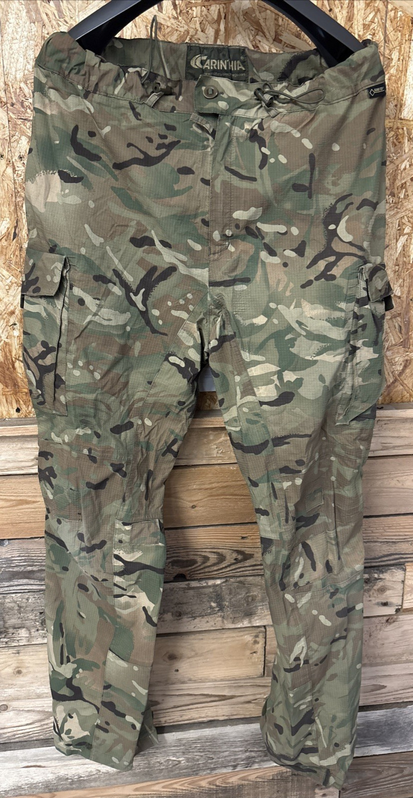 Carinthia UK Royal Marines Cold Weather Trousers Gore-tex Camo Pants XL (1)