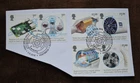 GB 2019 British Engineering, Commemorative Stamps On Piece, Used ex FDC