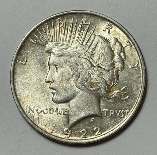 1922 Peace Silver Dollar (90% Silver) ~ BU