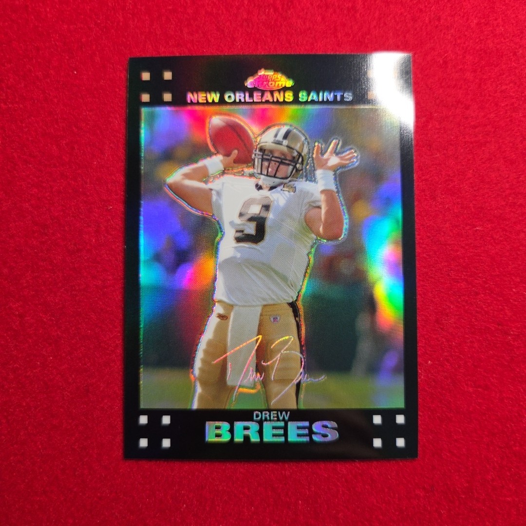 2007 Topps Chrome - Drew Brees #TC116 Refractor Chargers