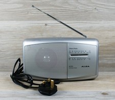 Alba TR4000 3-Band Portable Radio FM AM LW Mains/Battery Garage Workshop Shed