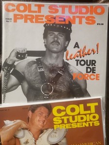 Vintage Colt studio magazine from 1987  Presents #11  A Leather Tour de Force
