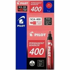 Pilot 400 Chisel Tip Permanent Markers SCA400RD
