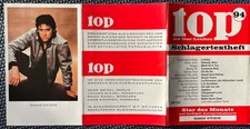 top Schlagertextheft Nr. 94, mit Autogrammkarte "Shakin' Stevens"
