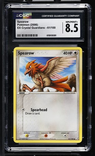 Spearow graded CGC 8.5 for sale on eBay
