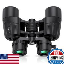 6-16x40 HD Zoom Binoculars BAK4 Prism Waterproof Low Light Birding Travel