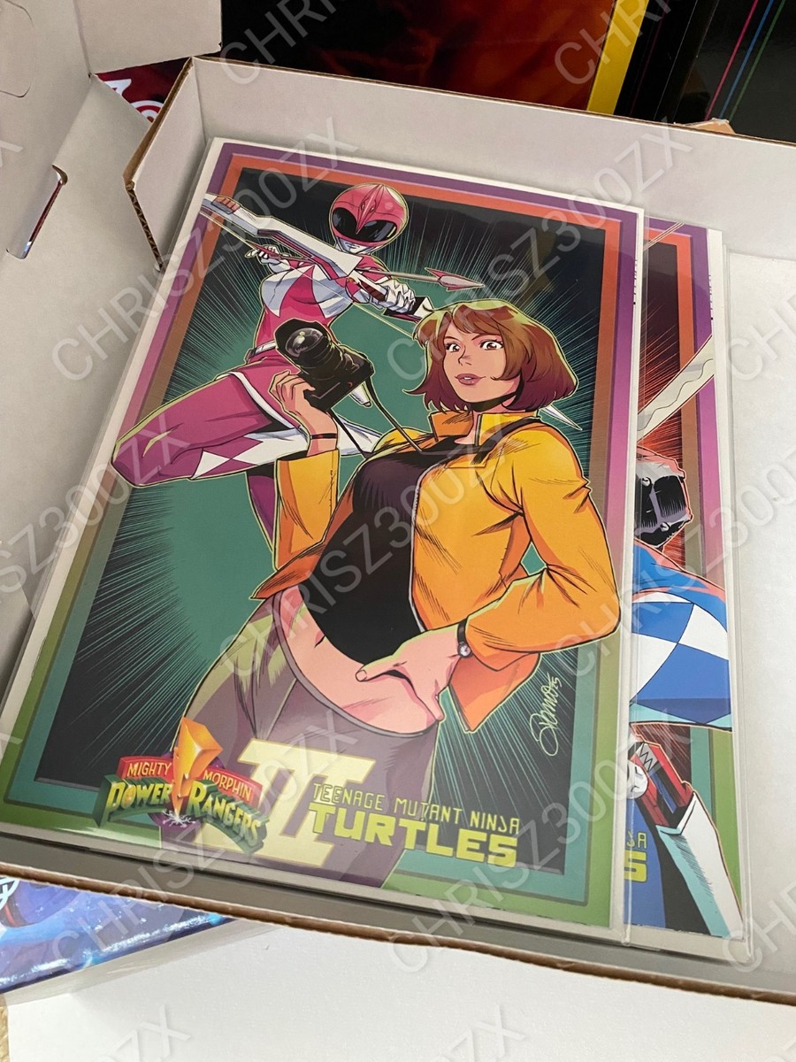 SDCC 2025 Boom Mighty Morphin Power Rangers TMNT III Ashcan All