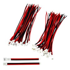 JST 1.25 mm 2Pin Micro Male Female Connector Plug with 100mm Wire