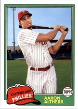 2018 Topps Archives #276 Aaron Altherr - BB