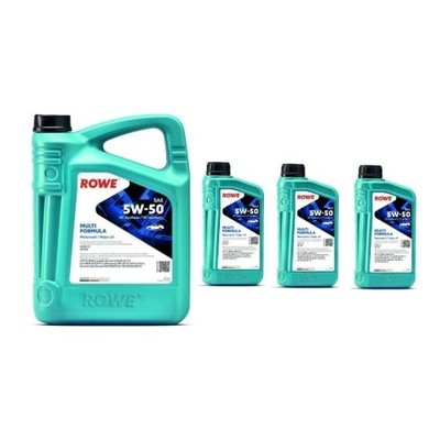 Motoröl ROWE HIGHTEC MULTI FORMULA 5W-50 Dexos 2 VW502.00 505.00 BMW LL-04 8L