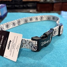 Disney Mickie Mouse Dog Collar XL 18 -26 From Chewy- NWT