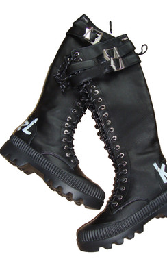 Karl Lagerfeld - Trekka II hig leg Stiefel Gr. 38 - NEU NP 399 !!
