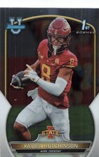 2022 TOPPS BOWMAN UNIVERSITY - XAVIER HUTCHINSON IOWA STATE