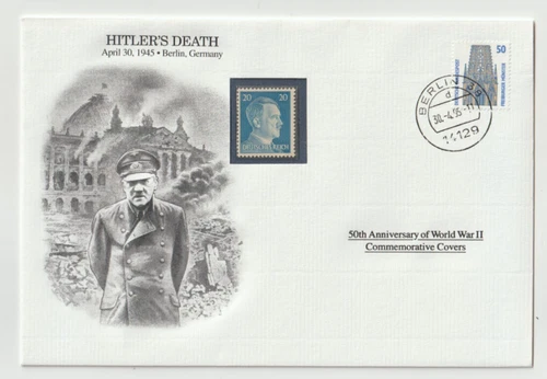 30/4/1995 Germany FDC - WWII - Hitler's Death