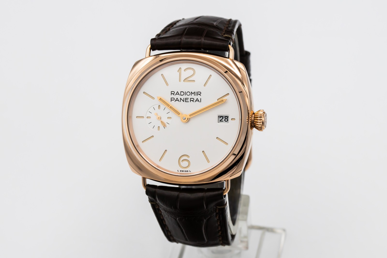 Panerai Radiomir Quaranta Goldtech 40mm Brown Leather PAM01026 2024 UNWORN image 3
