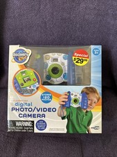 Discovery Kids Digital Camera Video USB Compatible Blue Green Nib