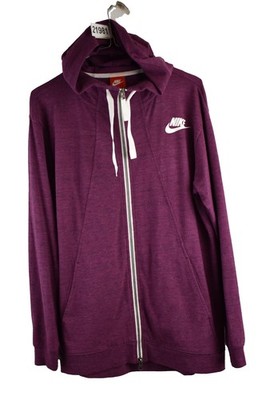NIKE lila Hoodie Gr. S Herren Full Zip Pullover Freizeit Outdoor Oberbekleidung