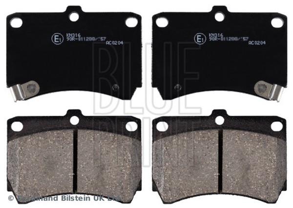 Blue Print Bremsbelagsatz Scheibenbremse ADM54249 FüR 323 Mazda Demio RIO BG DC-image