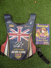 SPEEDWAY RACE WORN JACKET BRITISH SEMI FINAL 2026 SIGNED JAKE MULFORD