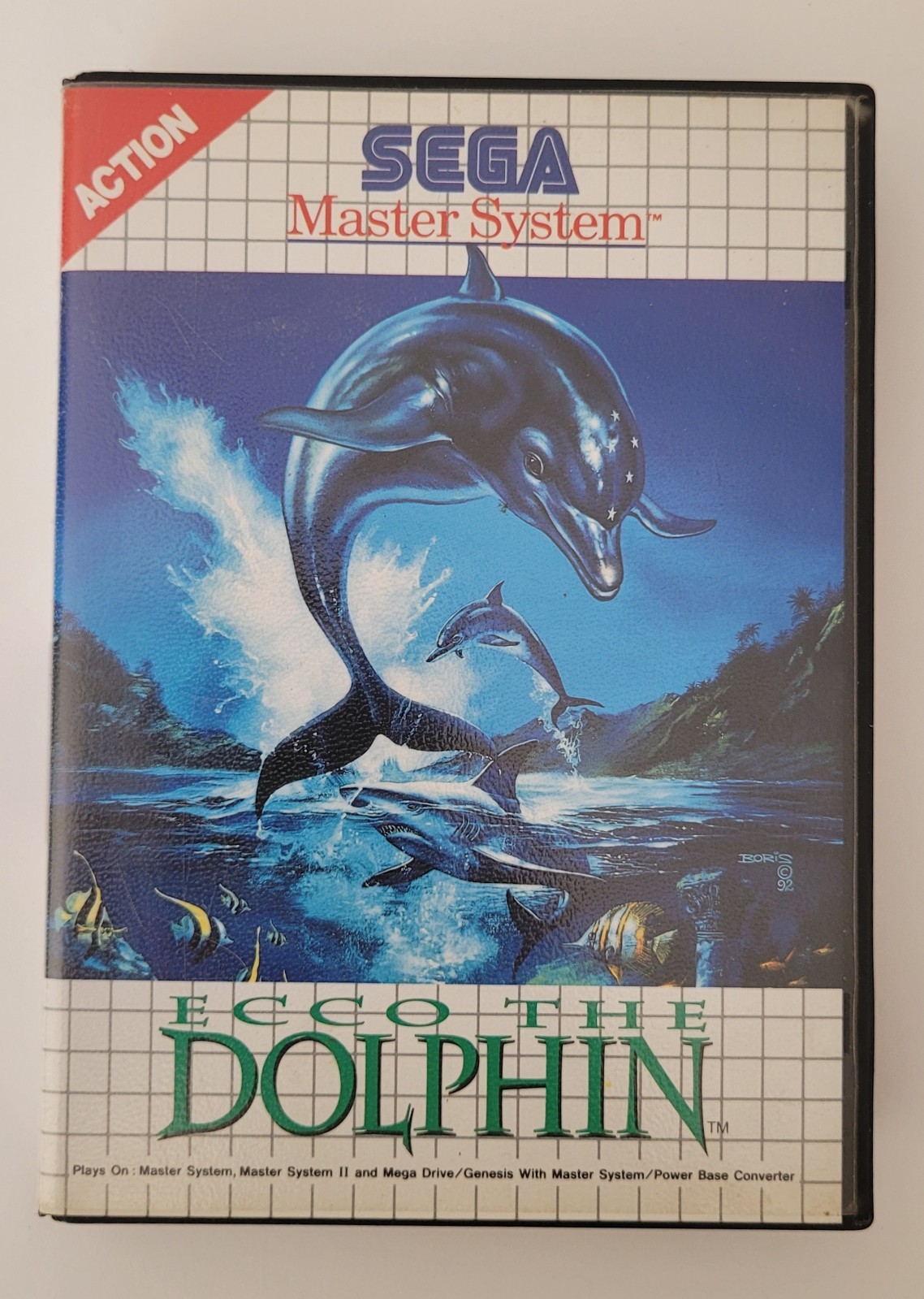 Jeu SEGA SMS Master System - Ecco The Dolphin - Complet