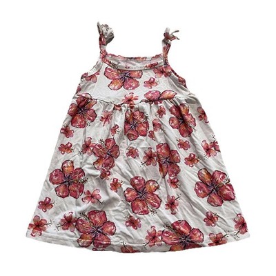 Coco Moon Hibiscus Kiss Bamboo Dress 9-12months