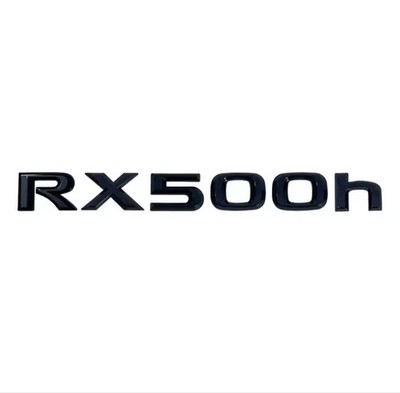 17series Lexus RX500h logo Matte series emblem Matte black