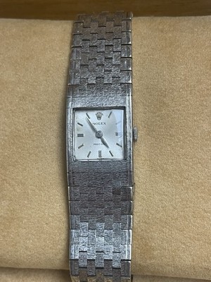 Vintage Rolex Precision 3408 Silver Calibre 1300 | eBay