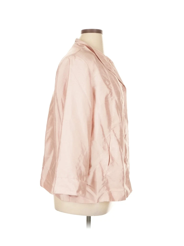 Chaqueta rosa Linea para mujer 1X Plus Foto 3 de 4