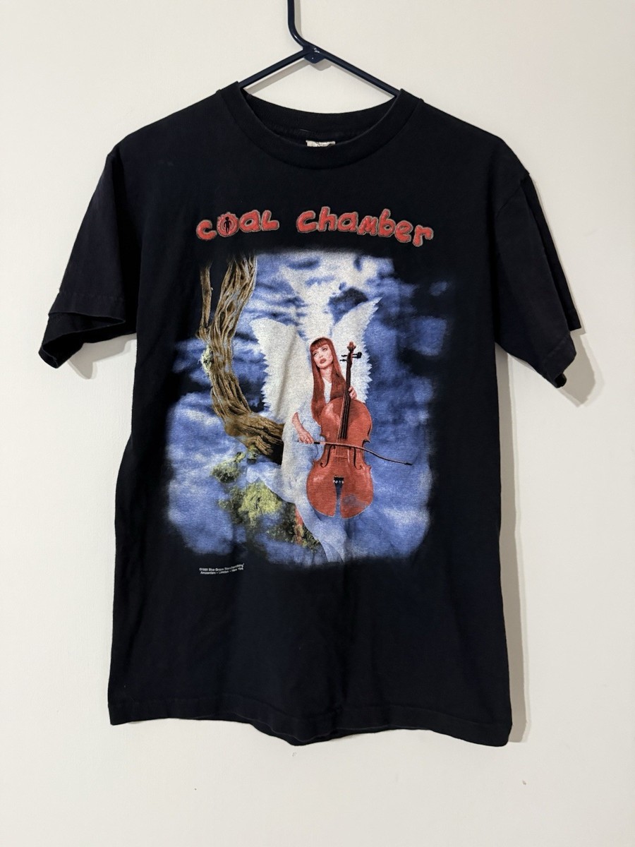 Vintage 1999 90s Coal Chamber Band Tour Y2K Grunge Graphic T Shirt 