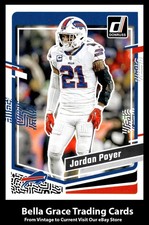 2023 Panini Donruss Jordan Poyer #31 Buffalo Bills