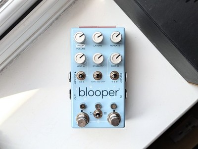 Chase Bliss Audio Blooper Creative Looper für Gitarren Bass Synthesizer-Pedal in Schachtel