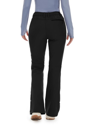 Women's Snow Ski Pants Fleece Lined Waterproof Softshell Insulated Flare for ... - Picture 8 of 9