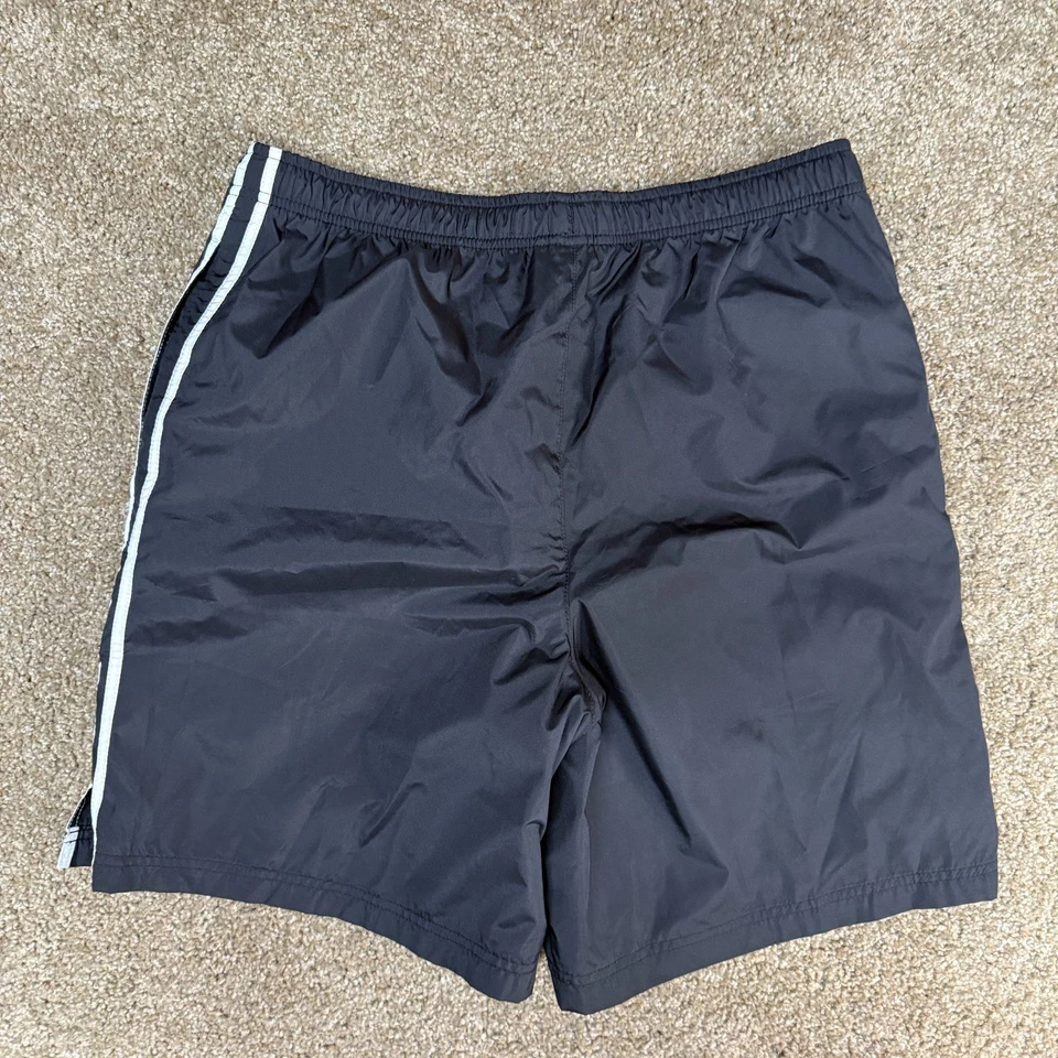 Lands' End туризм спортивные шорты женщин средний 10-12 черный в полоску сетки с подкладкой - Изображение 4 из 4