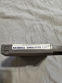 Baseball Simulator 1000 Nintendo Entertainment System NES Authentic Cart Only