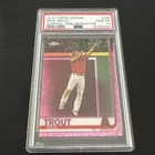 2019 Topps Chrome - Mike Trout #200 Pink Refractor PSA 10 GEM MT LA Angels