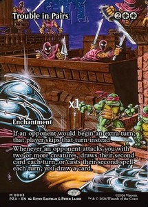 Trouble in Pairs (Borderless) #3 Teenage Mutant Ninja Turtles