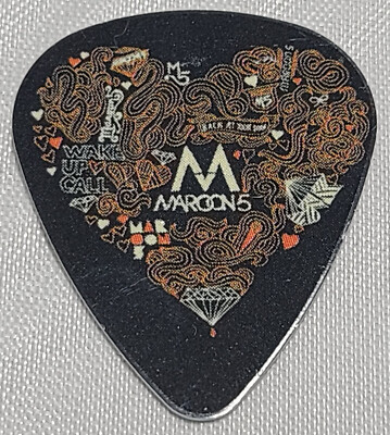Maroon 5 guitar picks collectors 6 pack , 1 of each pick | eBay