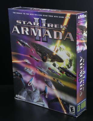 STAR TREK: ARMADA II 2 PC Game Scarcer BIG BOX Version New Excellent Condition