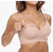 Momcozy Nursing Bras for Breastfeeding, YN21 Seamless Ultra Comfort Maternity...