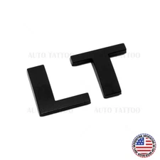 Chevy Equinox LT Liftgate Nameplate Letter Logo Badge Emblem Sport Matte Black