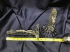 PADEN CITY CLEAR CRYSTAL SEAHORSE BOOKENDS pair COASTAL nautical SEA VTG 1930’s — photo 6
