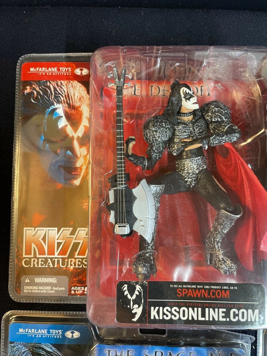 KISS Creatures McFarlane Toysフィギュア 4体セット KISS Creatures Action Figure Box Set Limited Edition McFarlane
