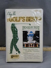 Vintage Play the Golfs Best Pinehurst 2 1Step Software IBM 5.25 Floppy Disk