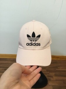 adidas light pink hat