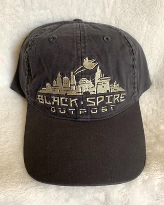 Disney Parks Star Wars Galaxy’s Edge Black Spire Outpost Logo Ball Hat NWT Disney Parks Star Wars Galaxy main image 4