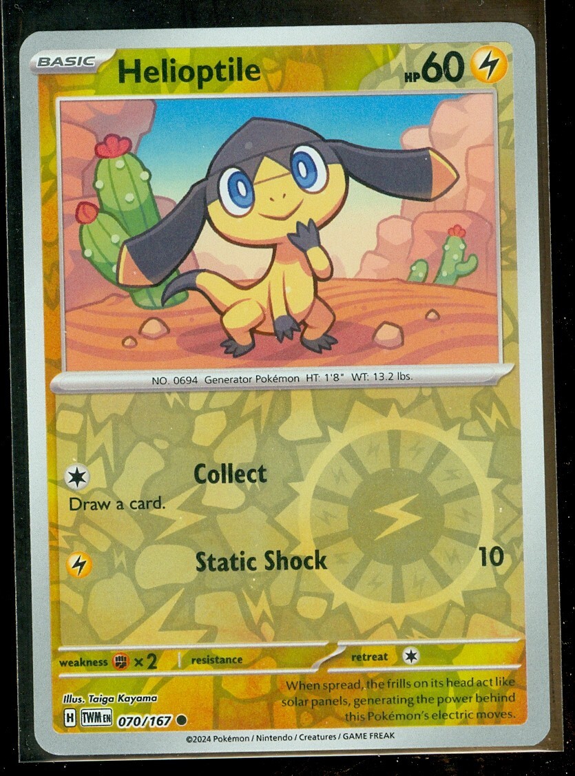 helioptile pokemon card Helioptile - 28/119 - Common - Reverse Holo - Pokemon Products Pokemon Singles