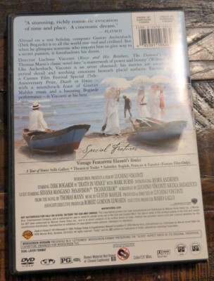 DEATH IN VENICE (WS DUB SUB AMAR RPKG) [DVD] 85391103264|